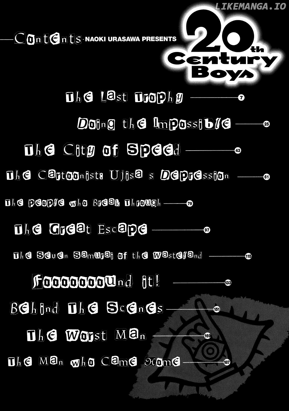 Read 20th Century Boys ENGLISH Manga Online