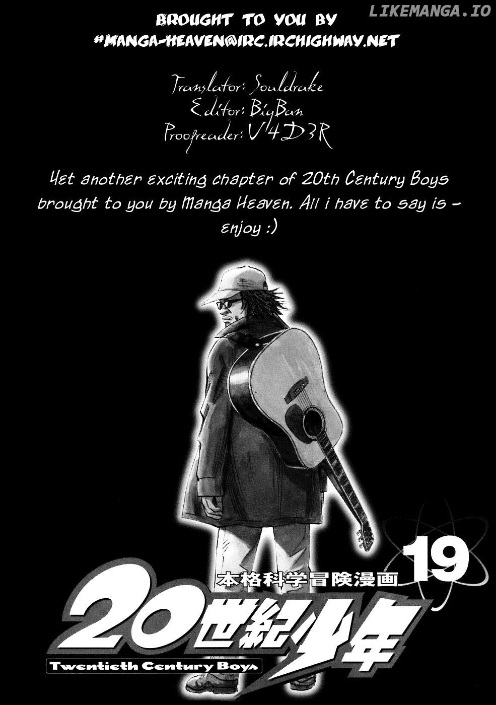 Read 20th Century Boys ENGLISH Manga Online