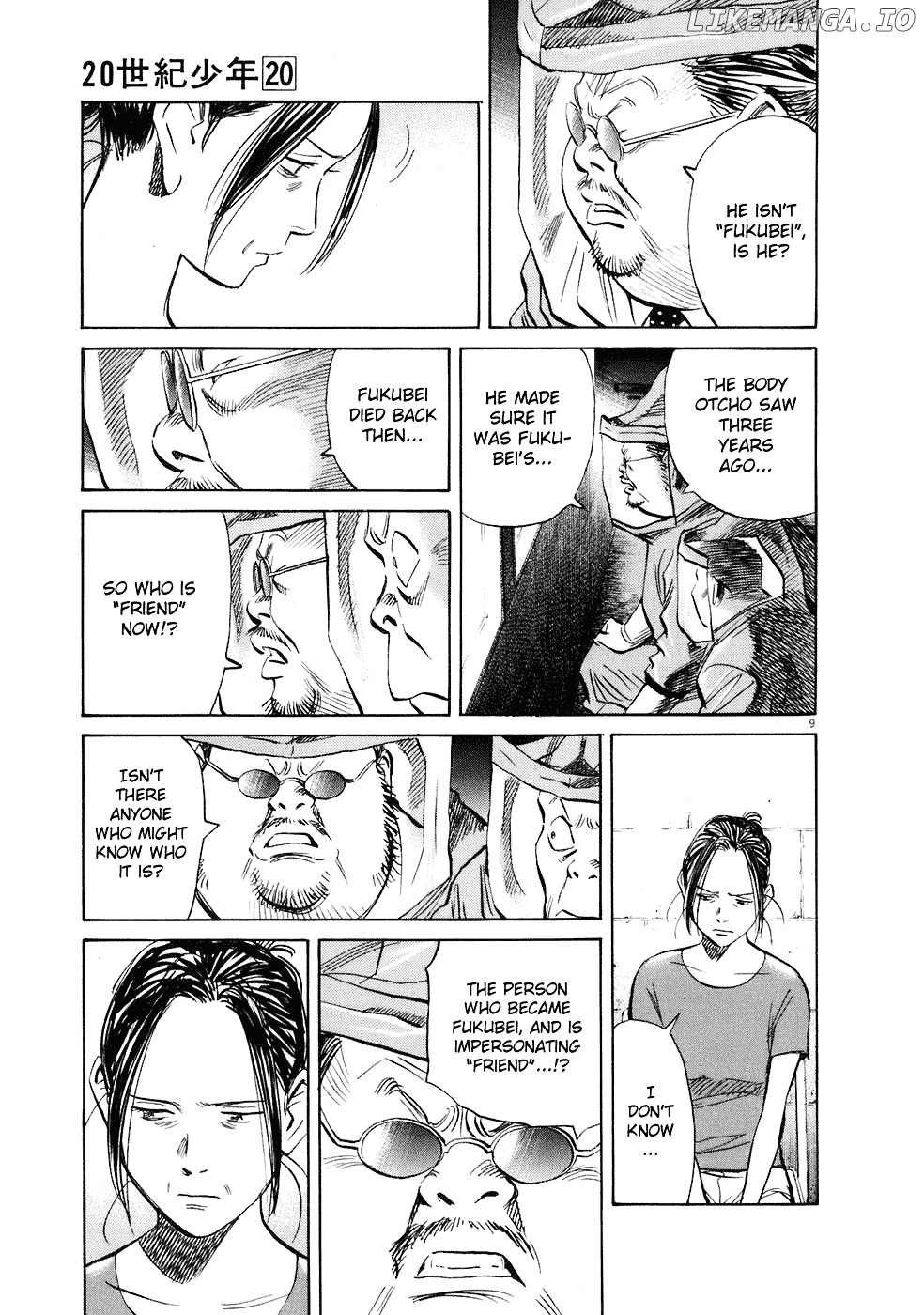 Read 20th Century Boys ENGLISH Manga Online