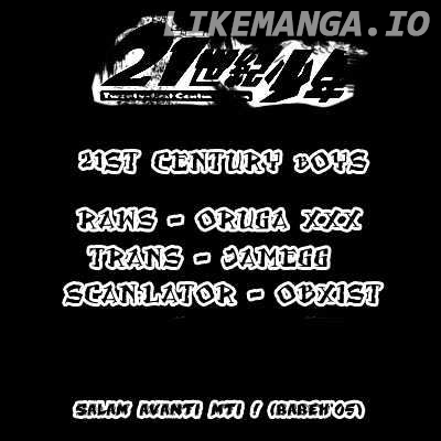Read 21st Century Boys ENGLISH Manga Online