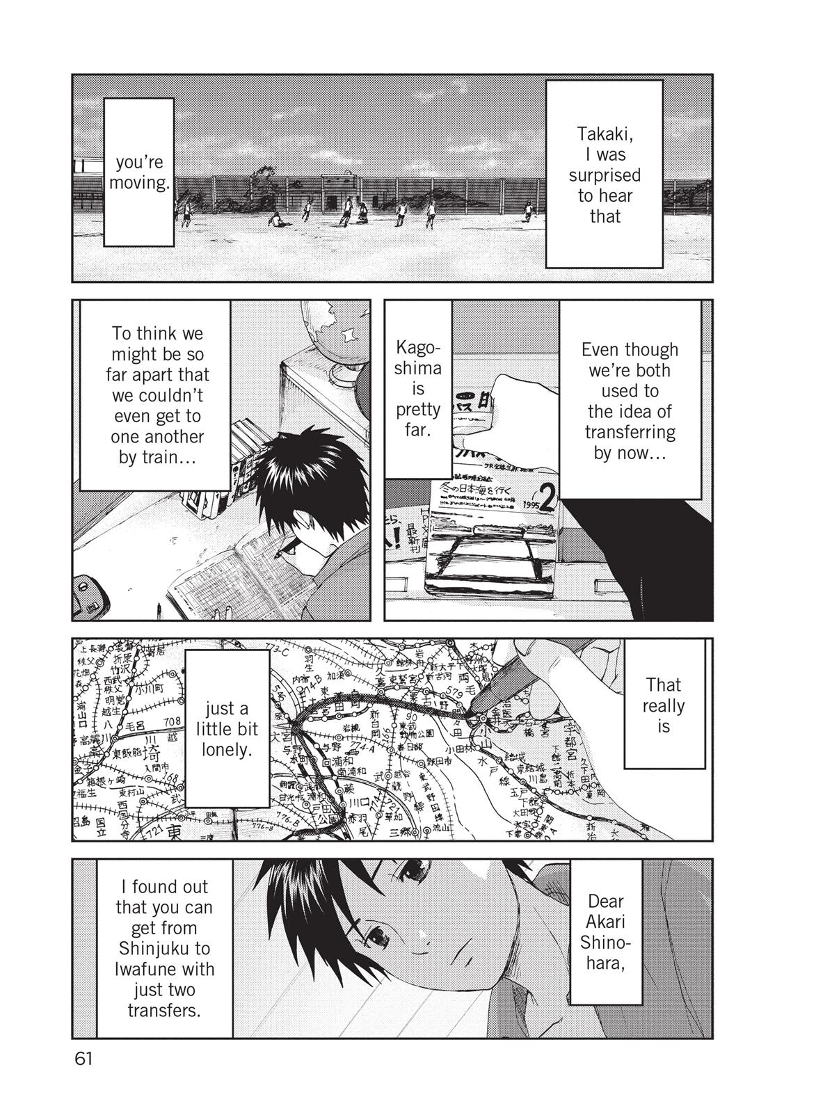 Read 5 Centimeters per Second ENGLISH Manga Online