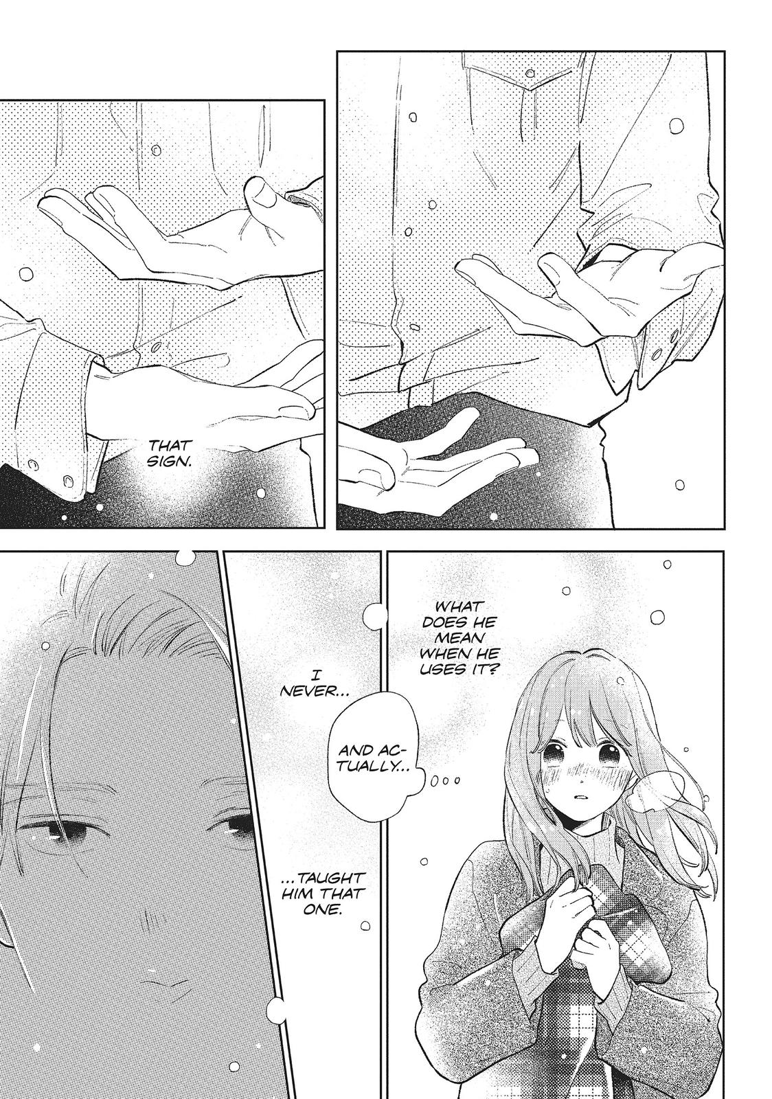 Read A Sign of Affection ENGLISH Manga Online