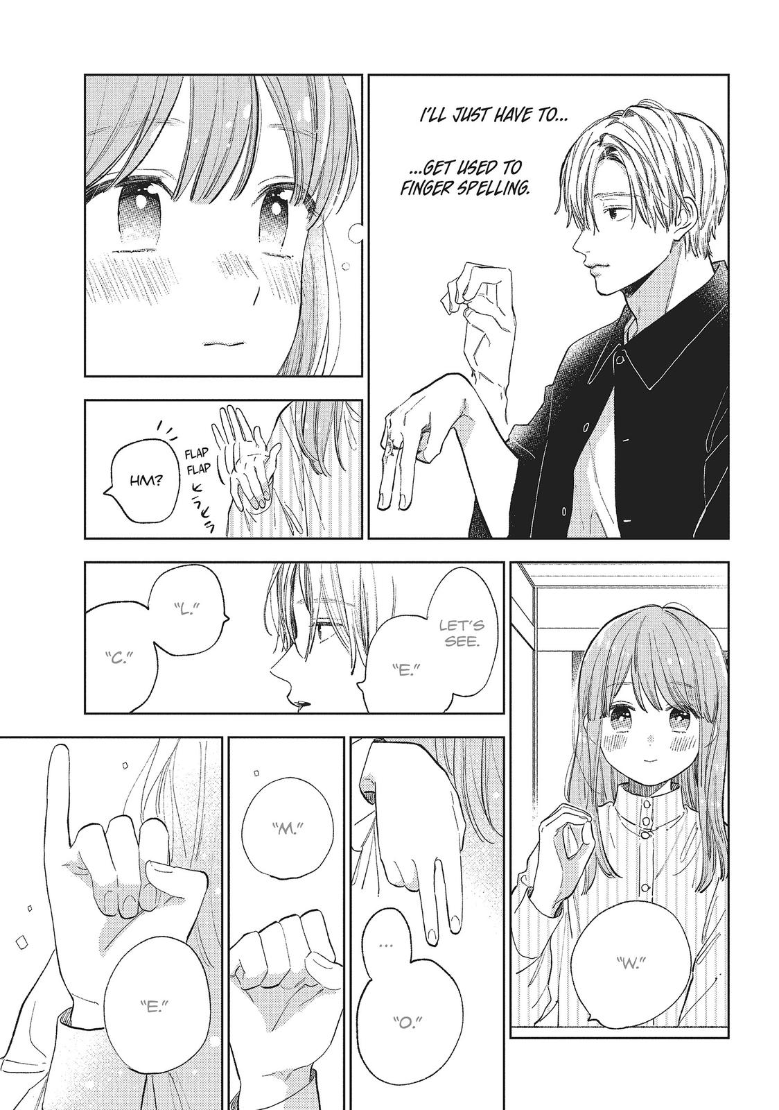 Read A Sign of Affection ENGLISH Manga Online