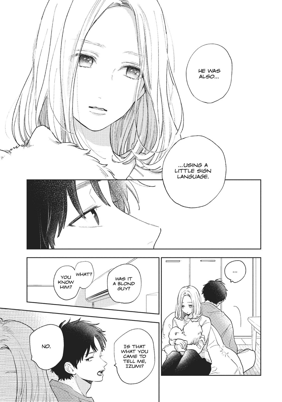 Read A Sign of Affection ENGLISH Manga Online