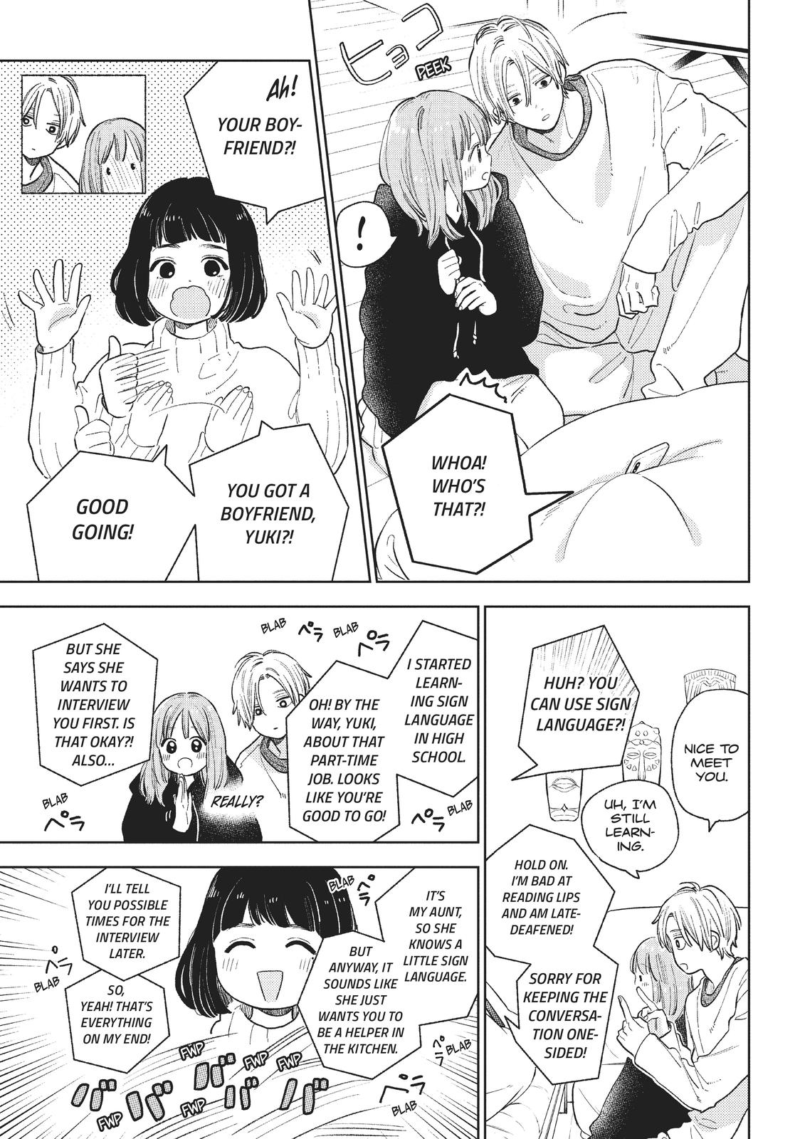 Read A Sign of Affection ENGLISH Manga Online