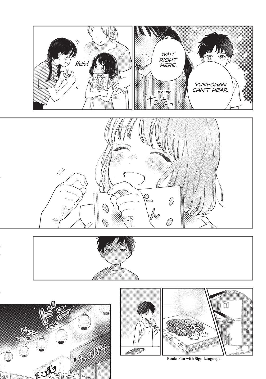 Read A Sign of Affection ENGLISH Manga Online