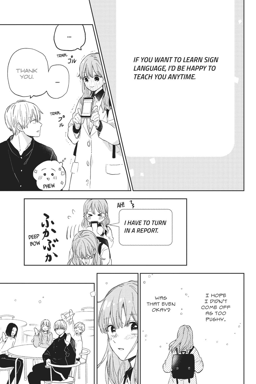 Read A Sign of Affection ENGLISH Manga Online