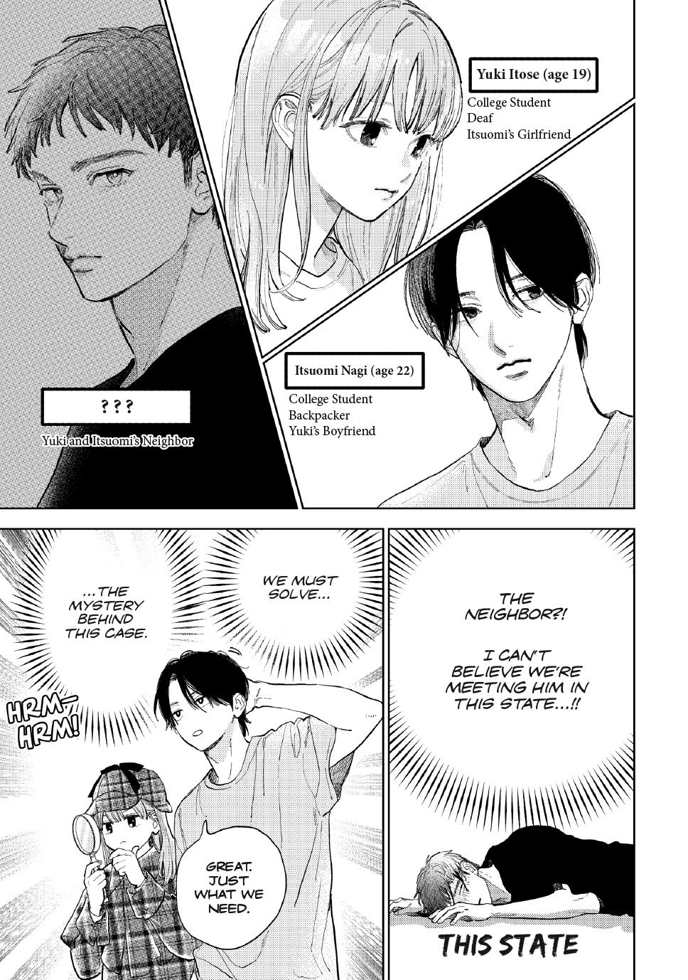 Read A Sign of Affection ENGLISH Manga Online