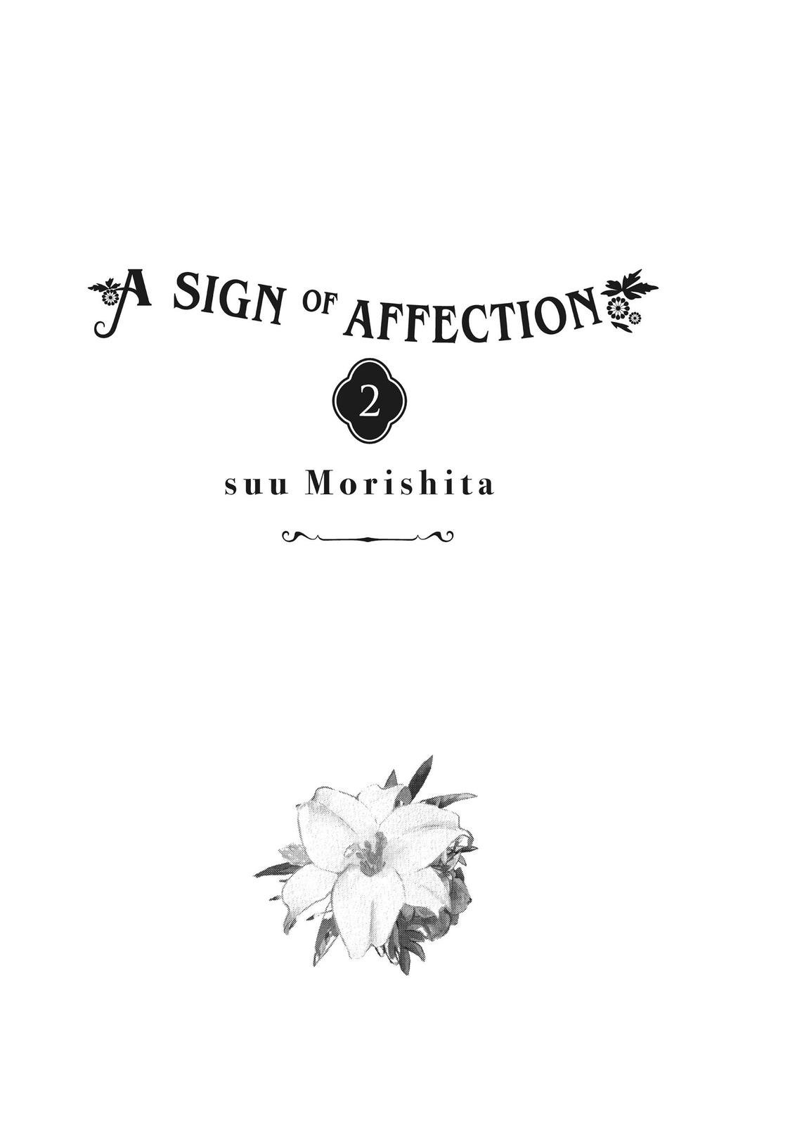 Read A Sign of Affection ENGLISH Manga Online