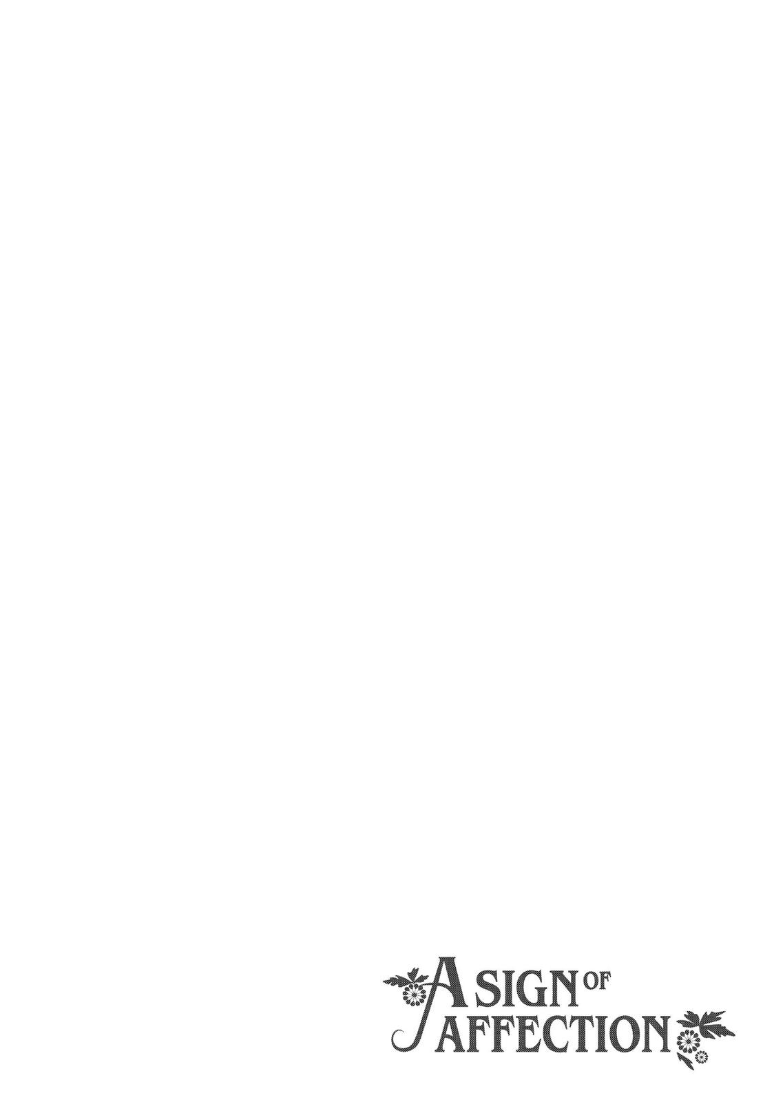 Read A Sign of Affection ENGLISH Manga Online