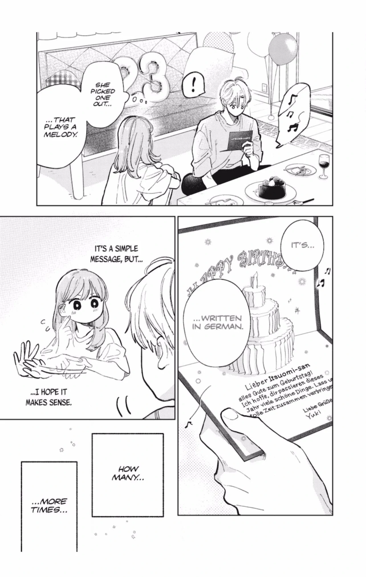 Read A Sign of Affection ENGLISH Manga Online