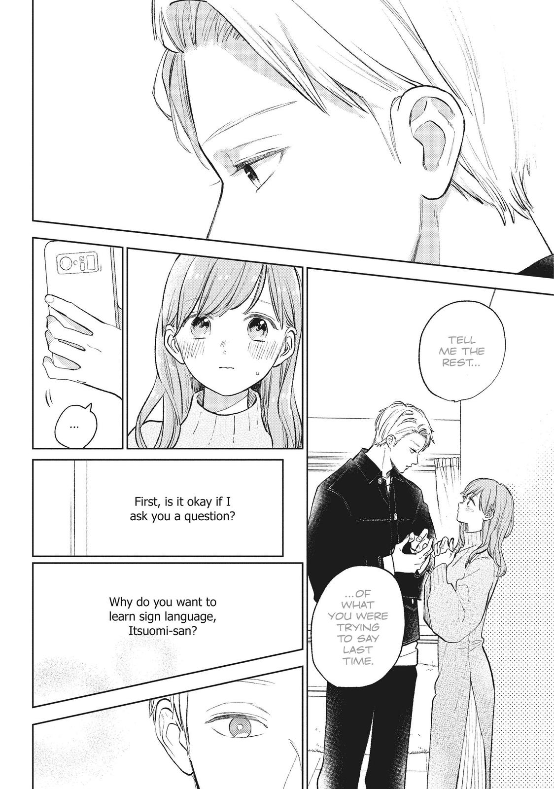 Read A Sign of Affection ENGLISH Manga Online