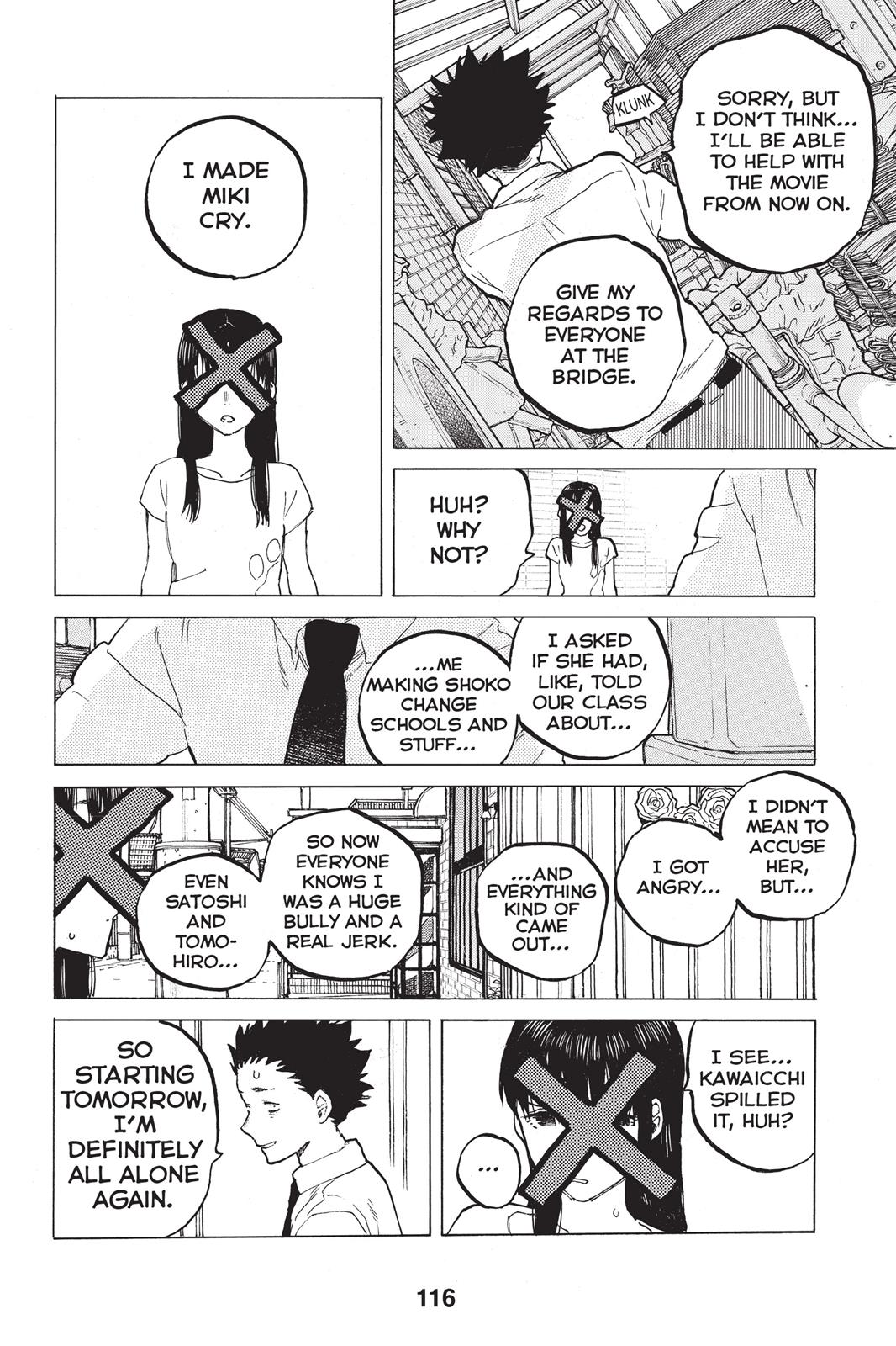 Read A Silent Voice ENGLISH Manga Online