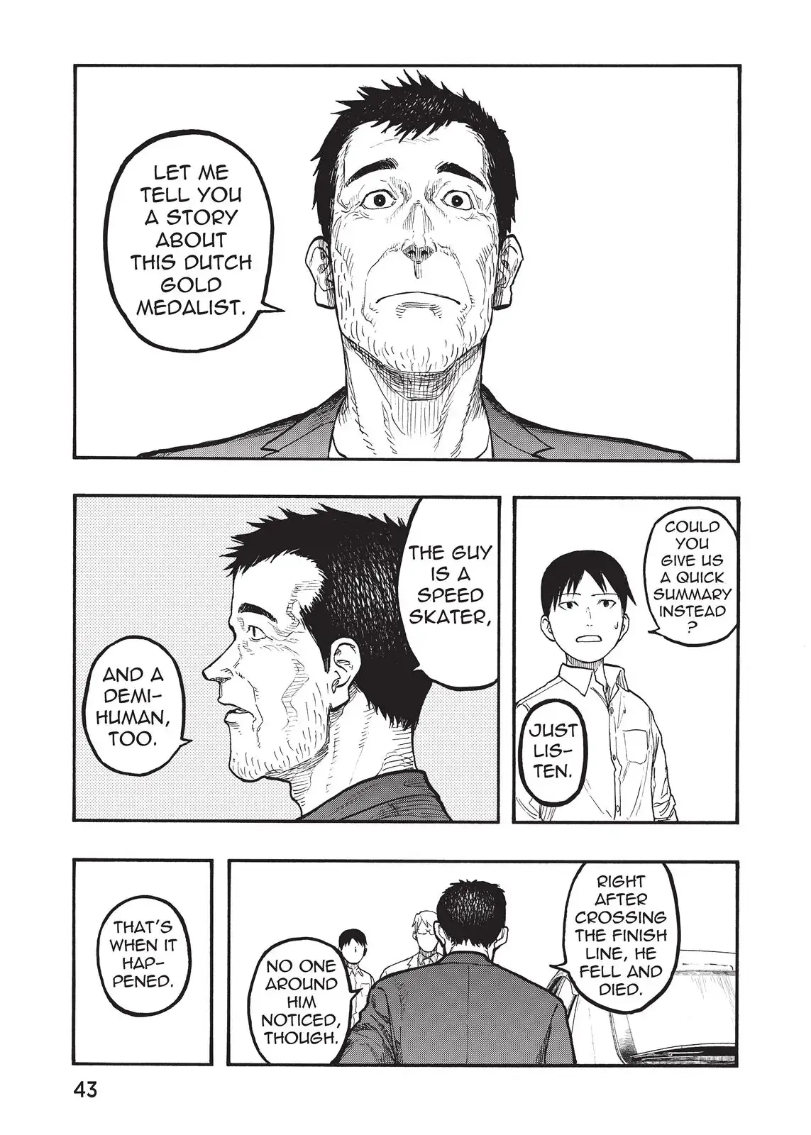 Read Ajin_ Demi-Human ENGLISH Manga Online