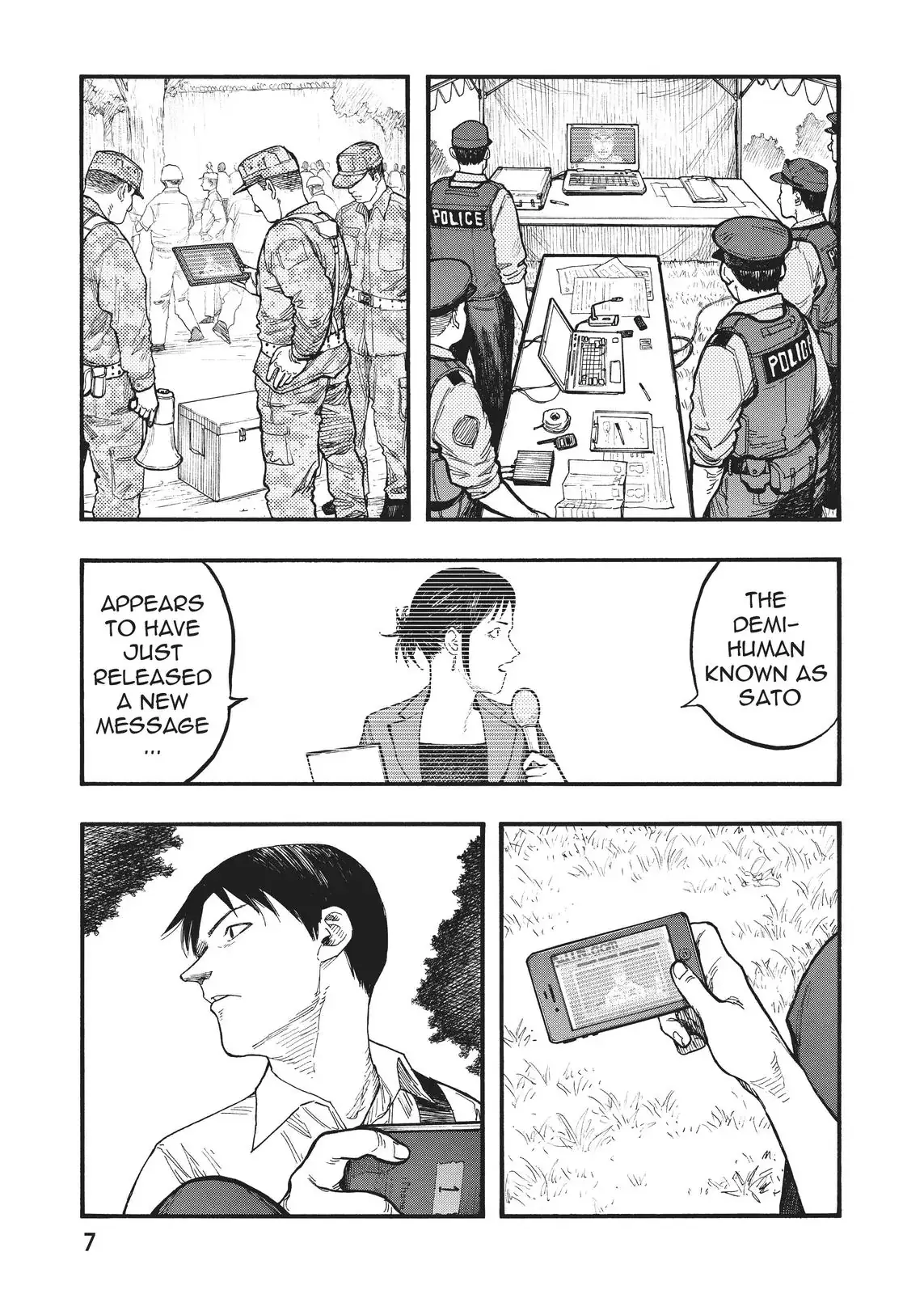 Read Ajin_ Demi-Human ENGLISH Manga Online