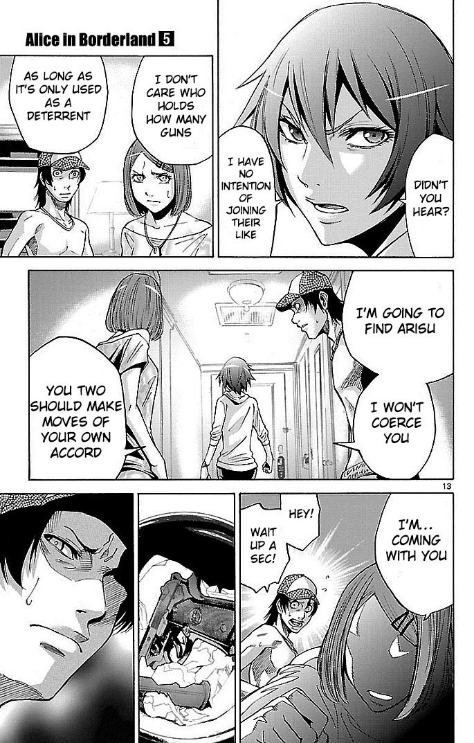 Read Alice in Borderland ENGLISH Manga Online