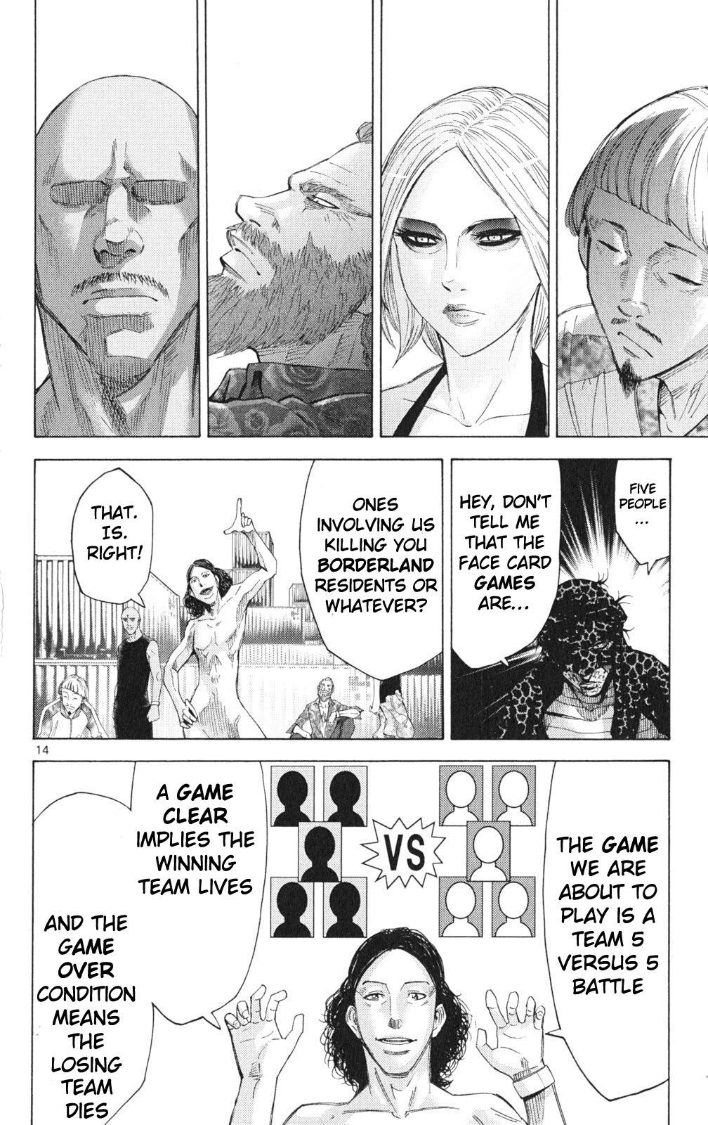 Read Alice in Borderland ENGLISH Manga Online