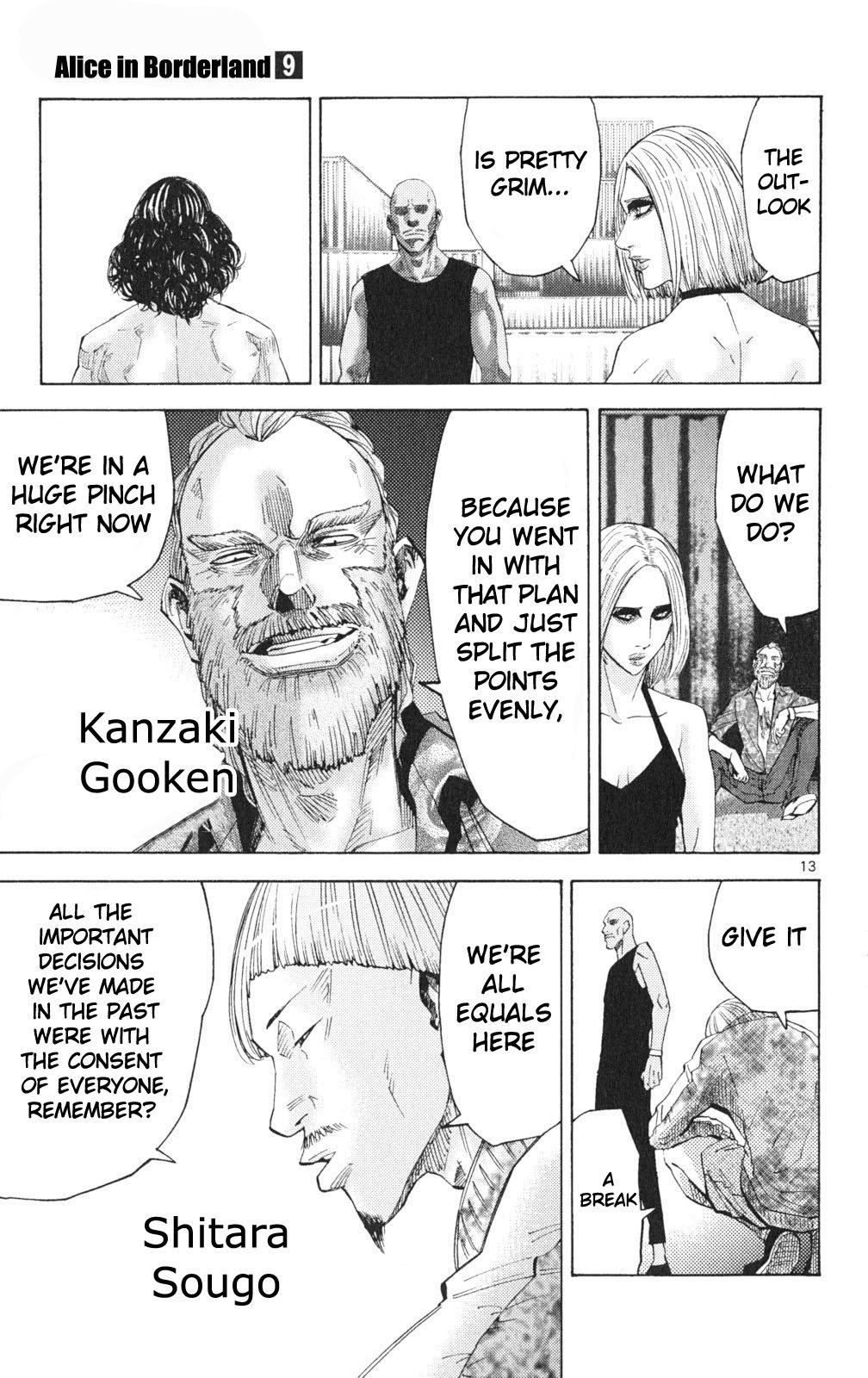 Read Alice in Borderland ENGLISH Manga Online