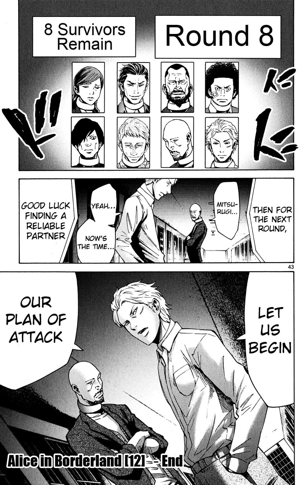 Read Alice in Borderland ENGLISH Manga Online