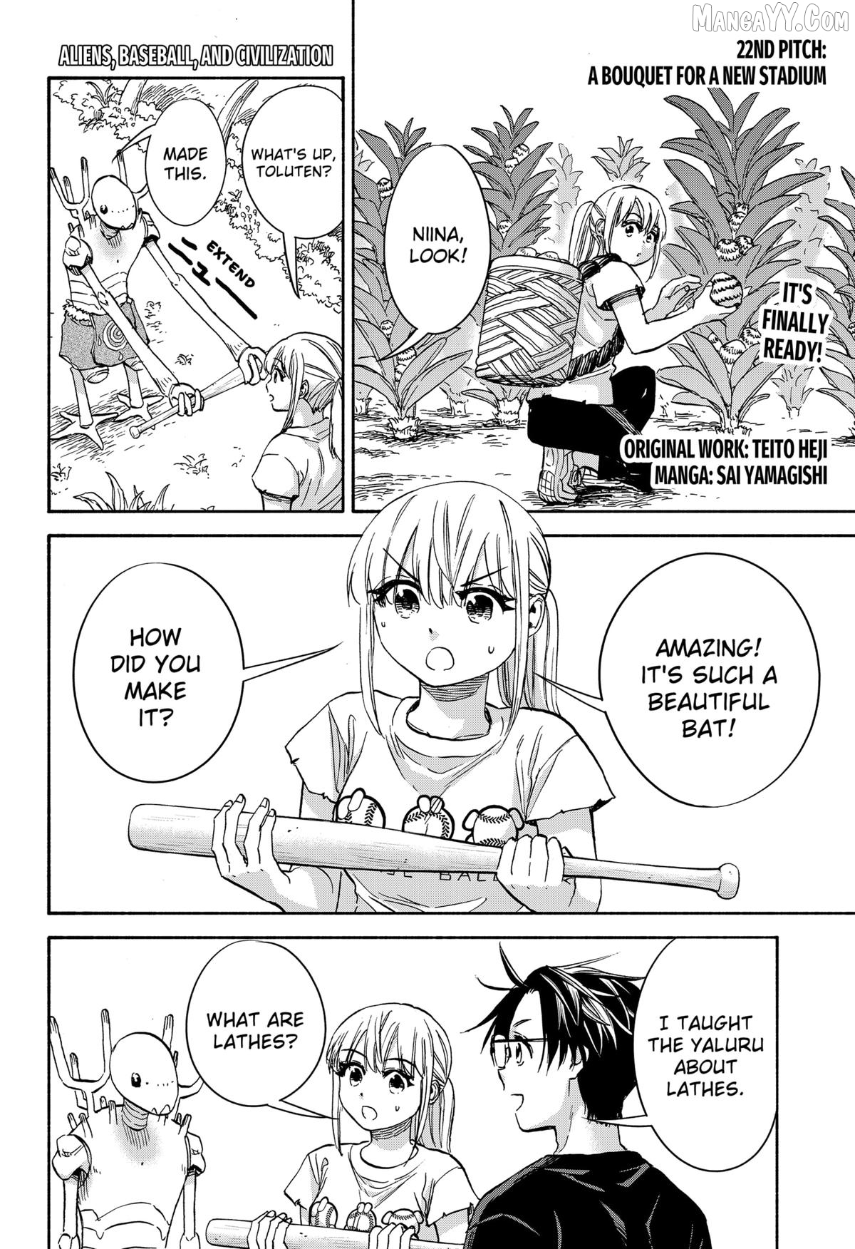 Read Aliens, Baseball, and Civilization ENGLISH Manga Online