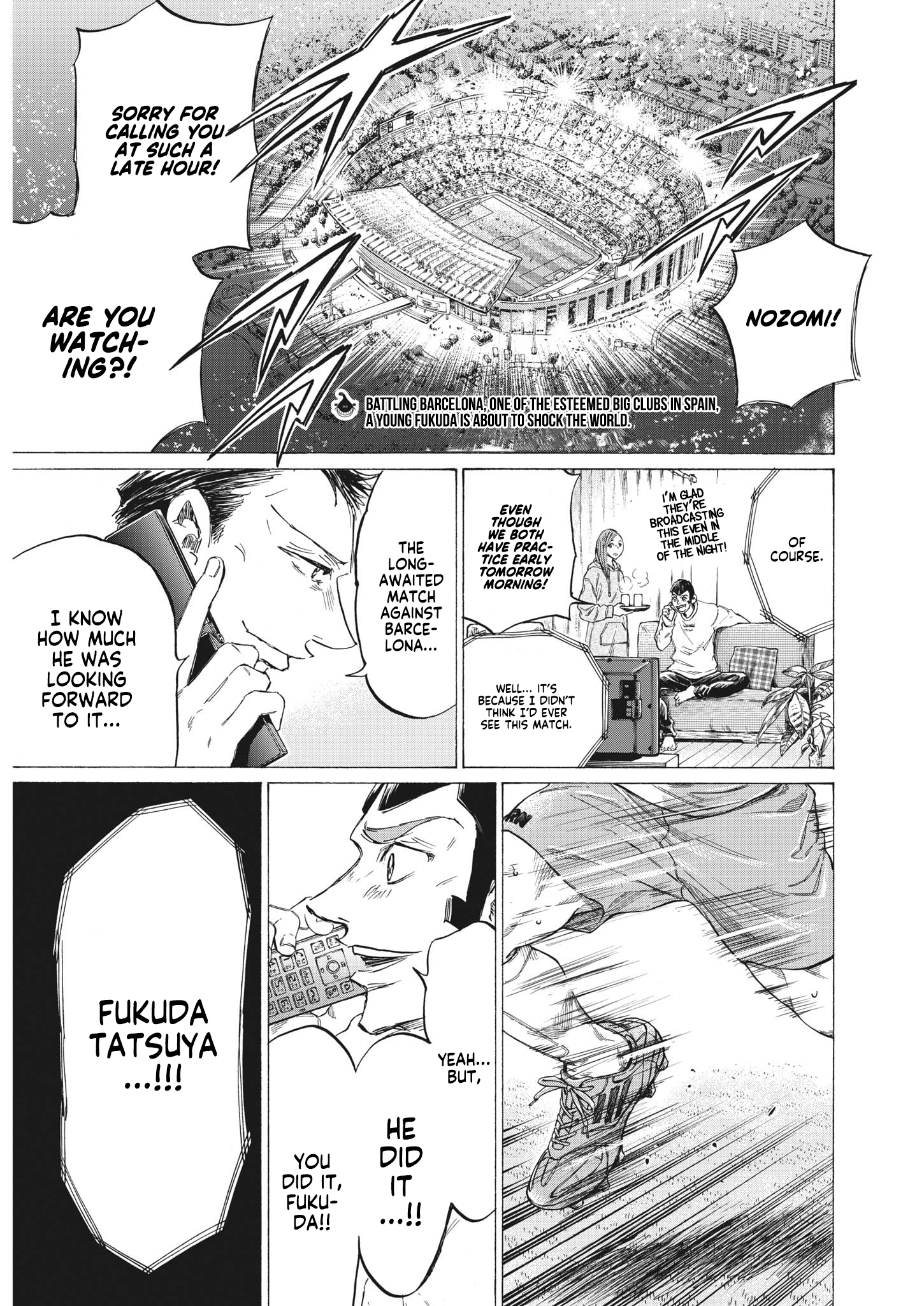 Read Ao Ashi ENGLISH Manga Online