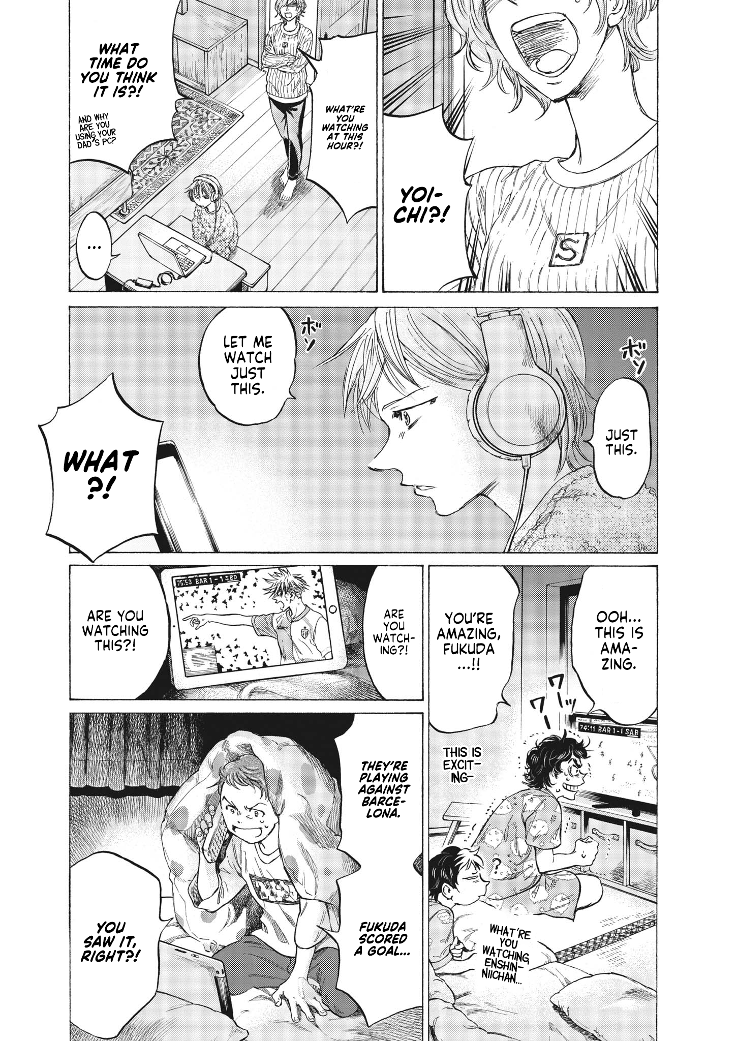 Read Ao Ashi ENGLISH Manga Online