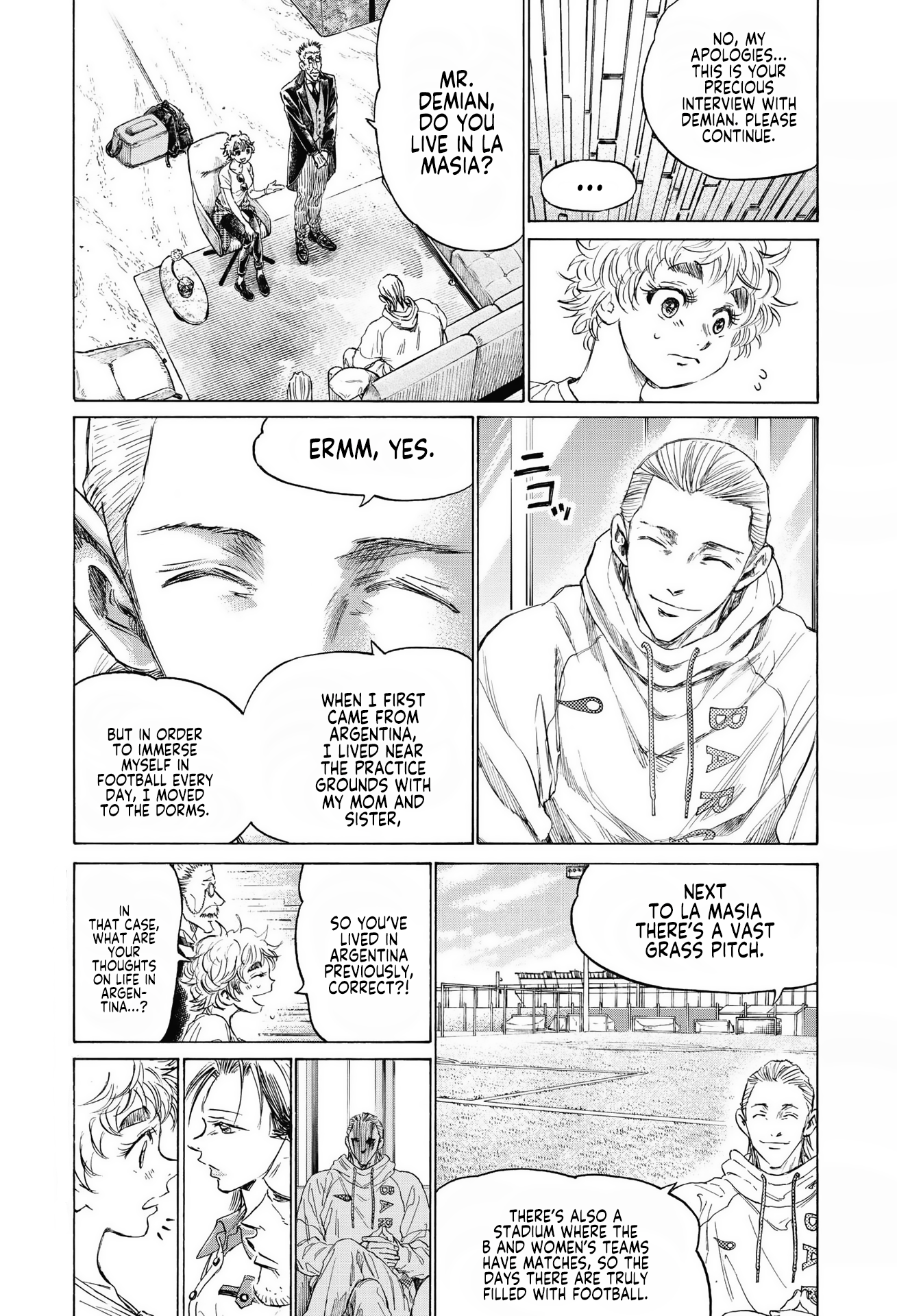 Read Ao Ashi ENGLISH Manga Online