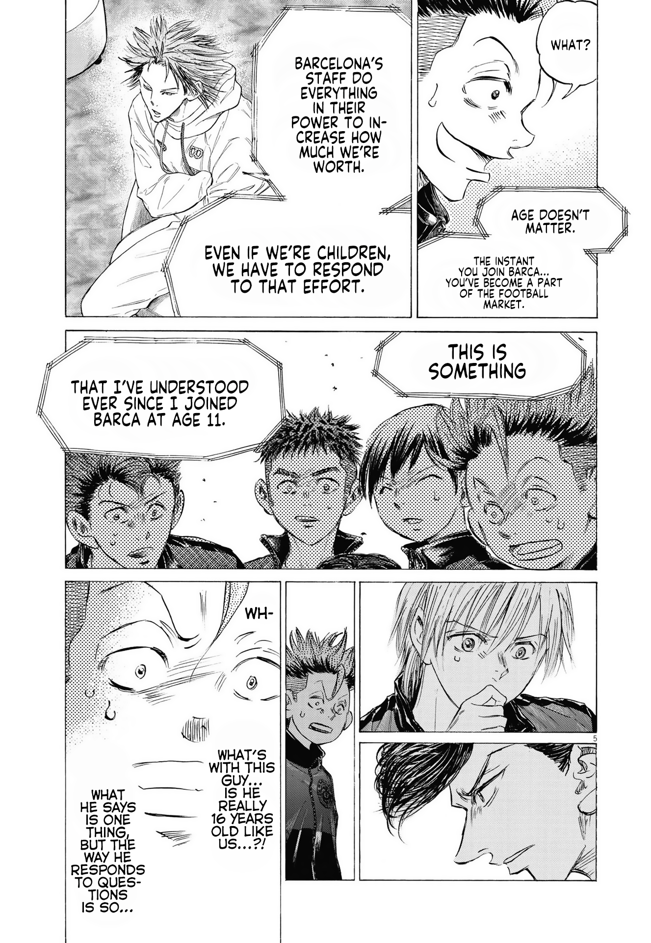 Read Ao Ashi ENGLISH Manga Online