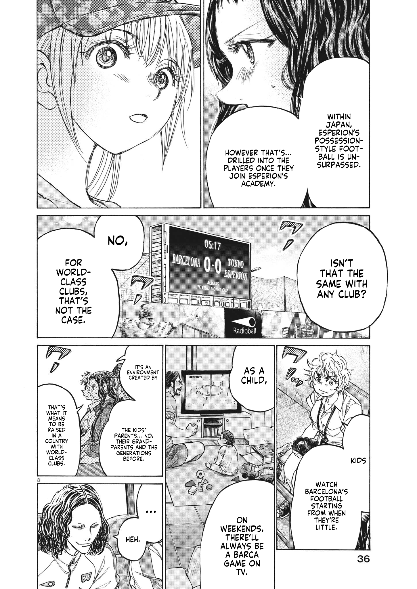 Read Ao Ashi ENGLISH Manga Online