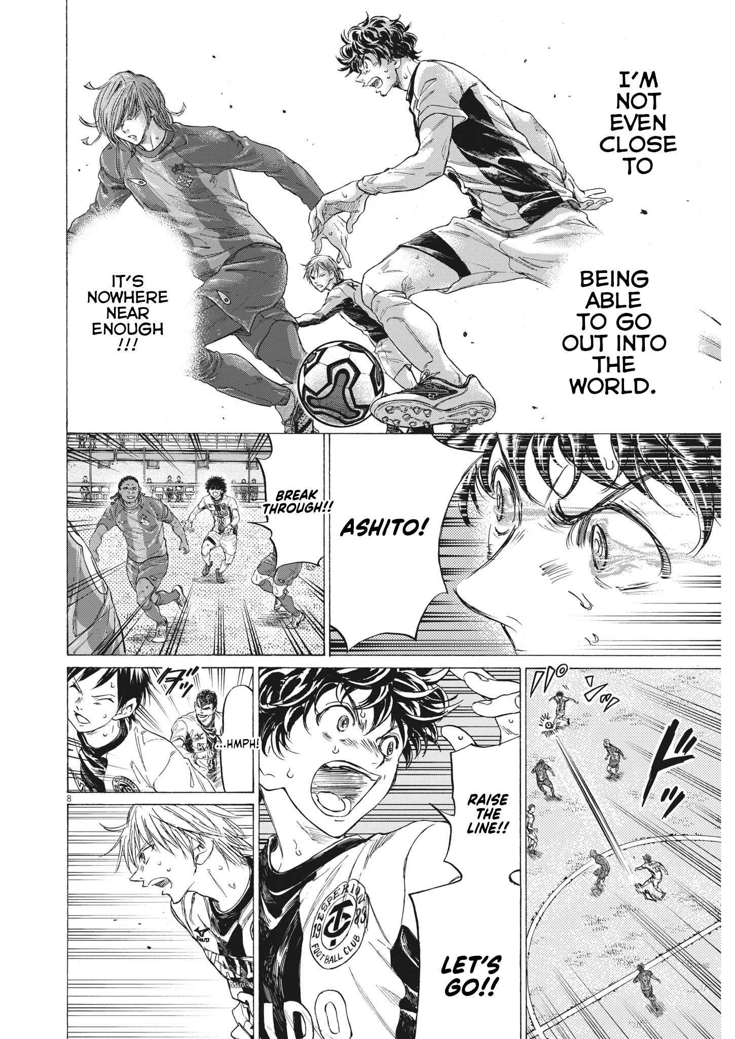 Read Ao Ashi ENGLISH Manga Online