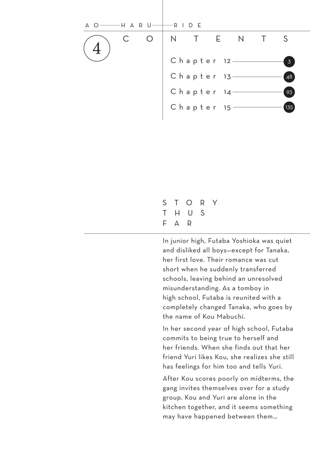 Read Ao Haru Ride ENGLISH Manga Online