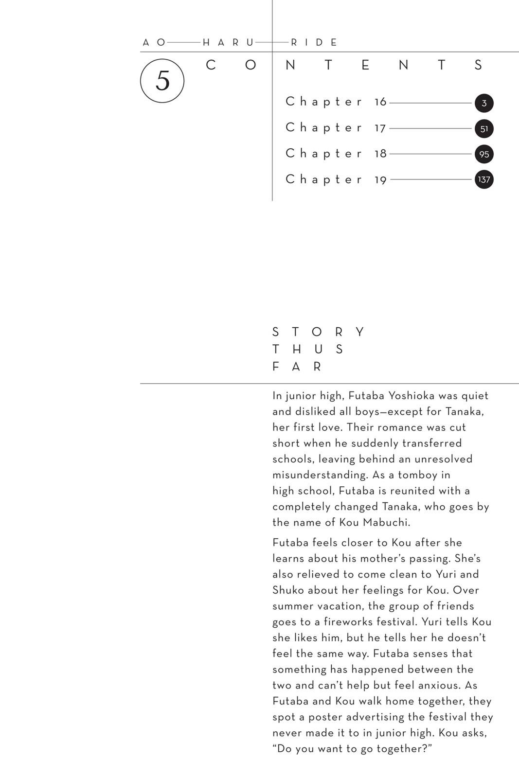 Read Ao Haru Ride ENGLISH Manga Online