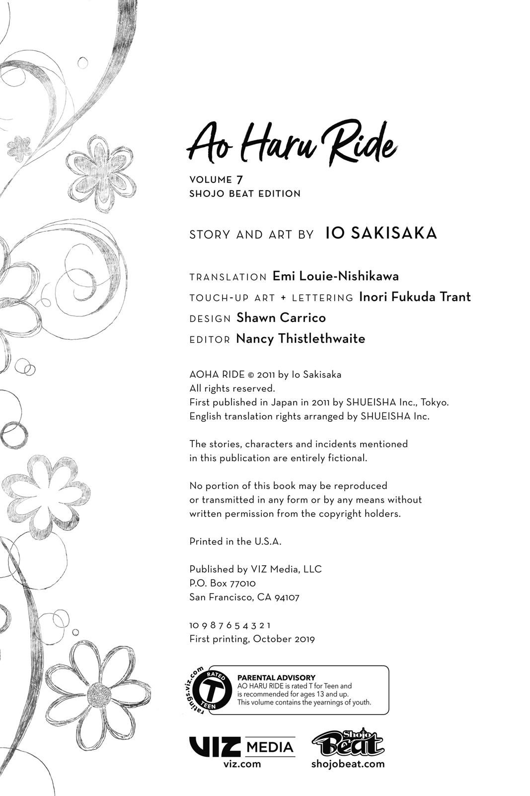 Read Ao Haru Ride ENGLISH Manga Online