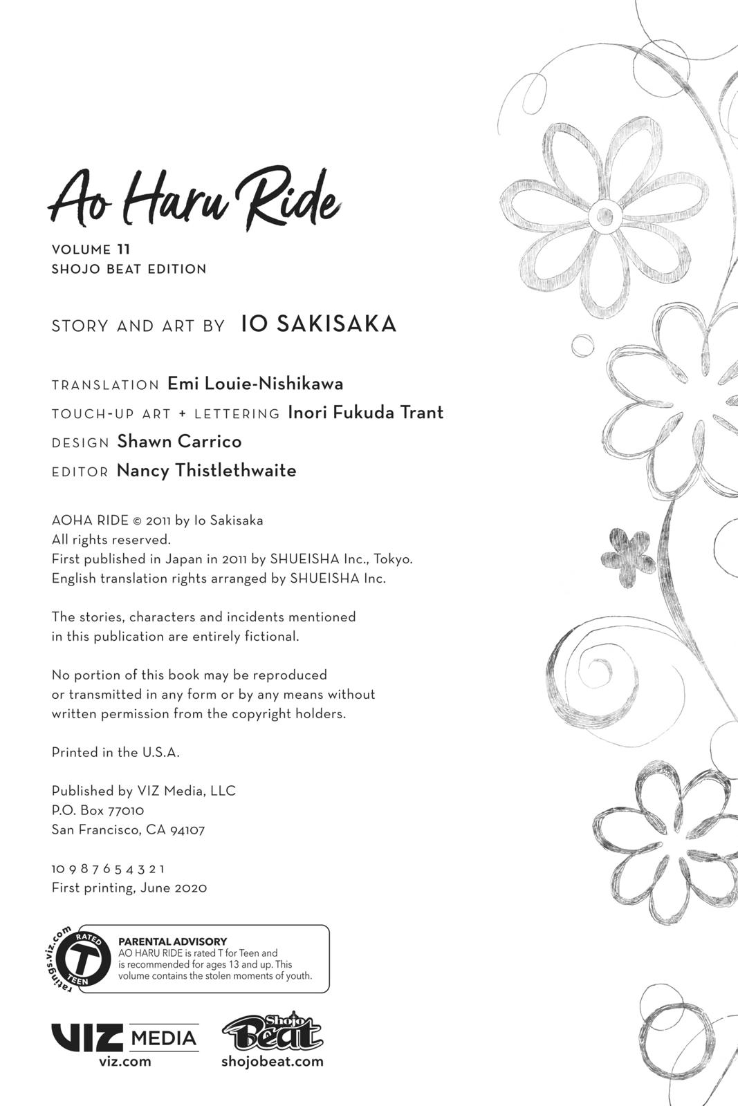 Read Ao Haru Ride ENGLISH Manga Online