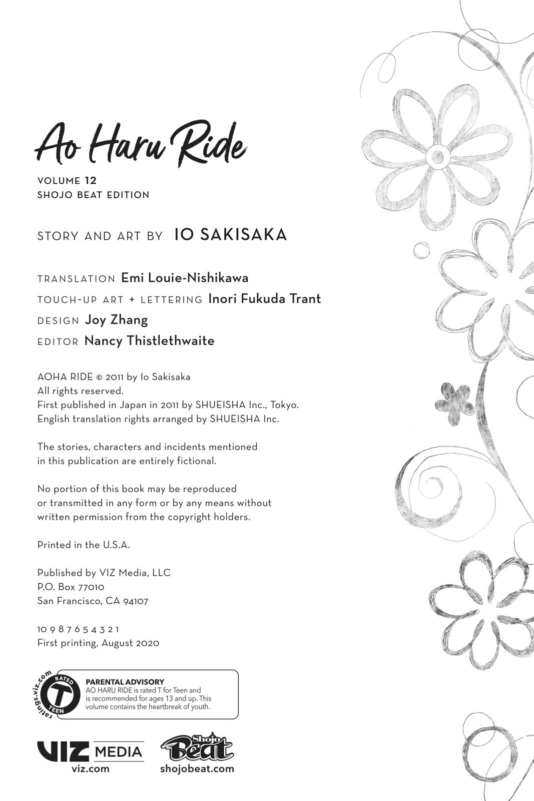 Read Ao Haru Ride ENGLISH Manga Online