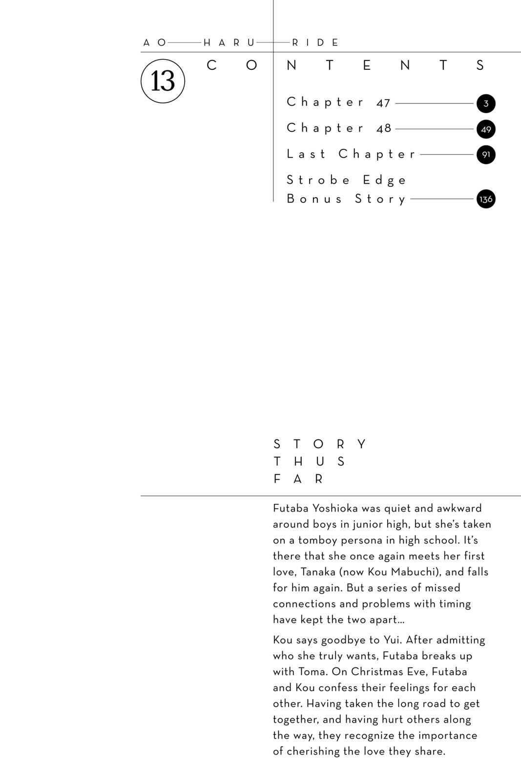 Read Ao Haru Ride ENGLISH Manga Online