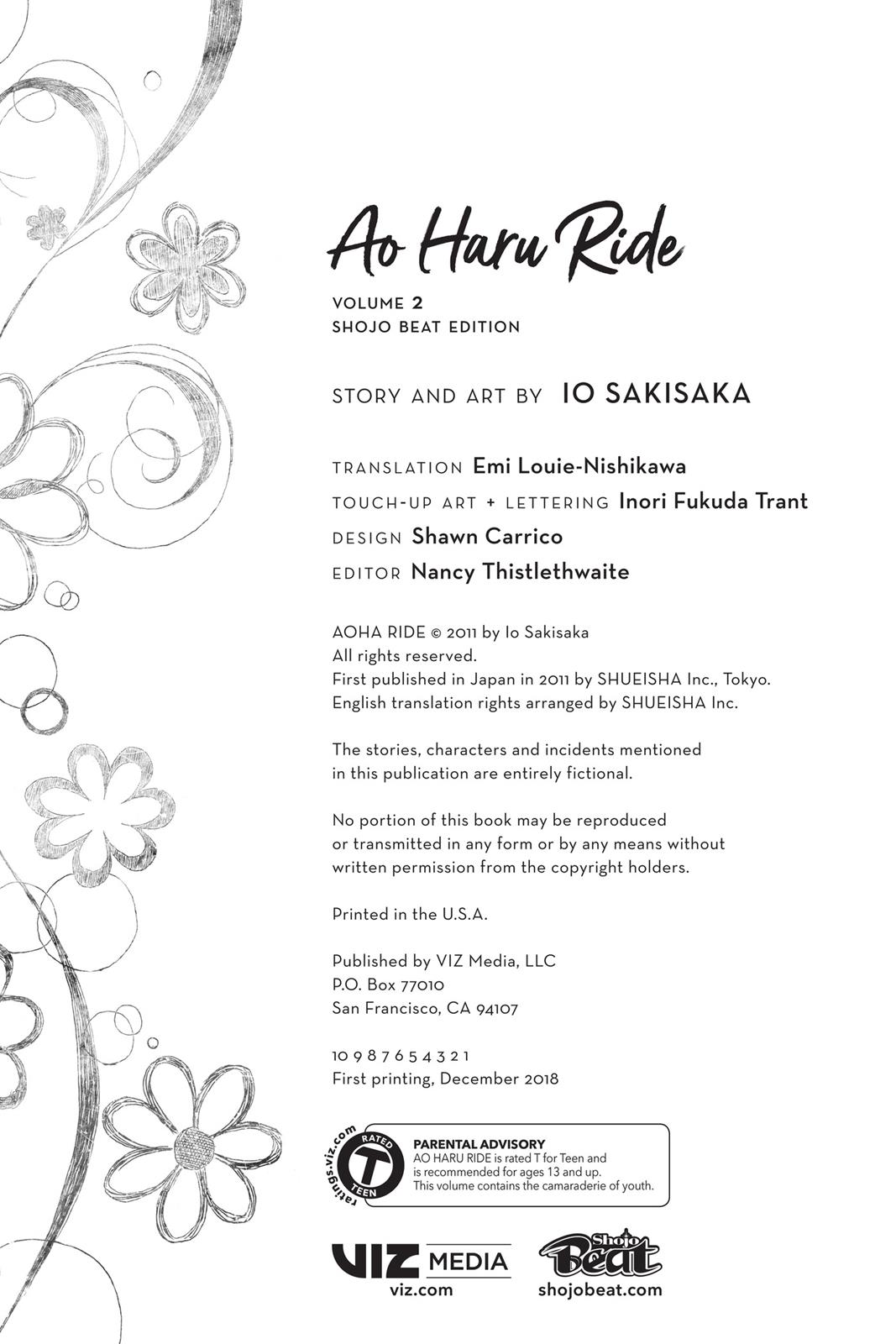 Read Ao Haru Ride ENGLISH Manga Online