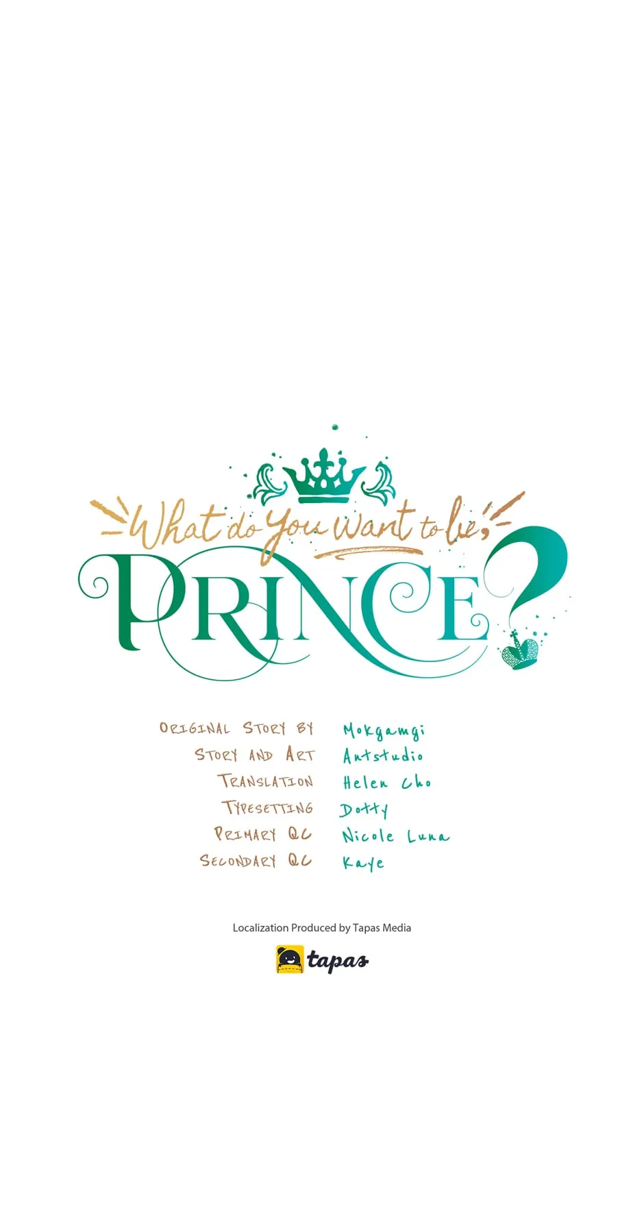 Read As You Wish, Prince ENGLISH Manga Online