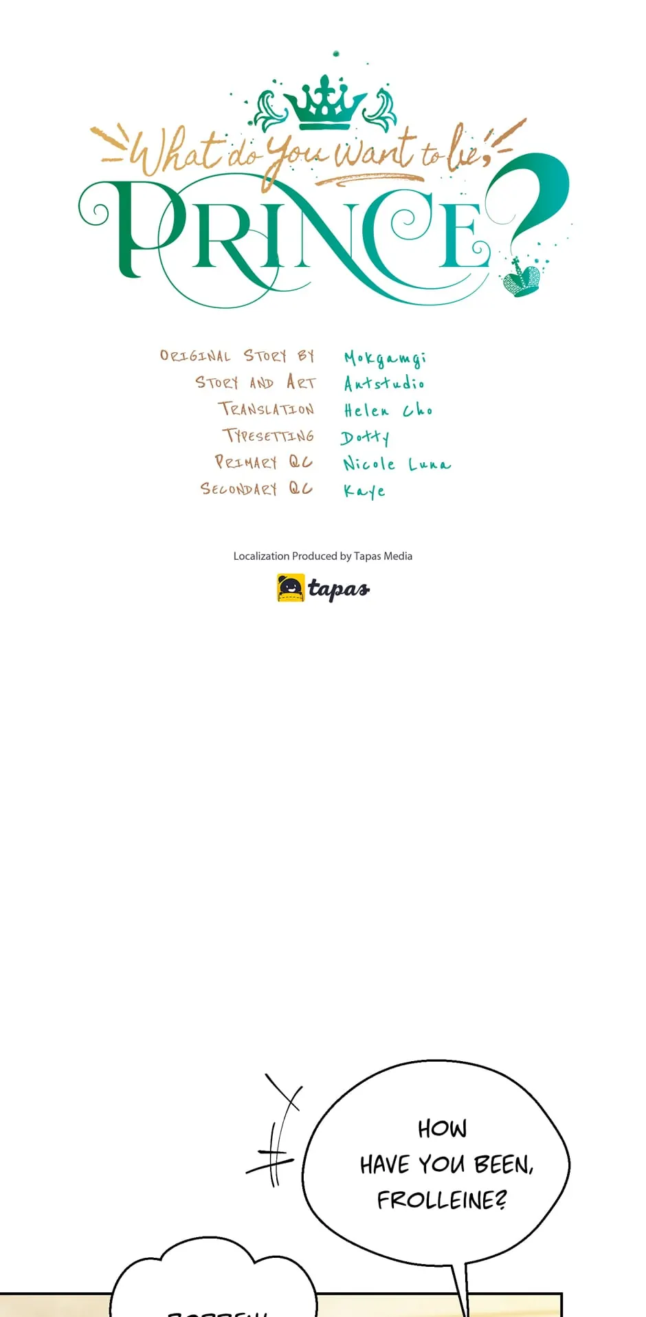 Read As You Wish, Prince ENGLISH Manga Online