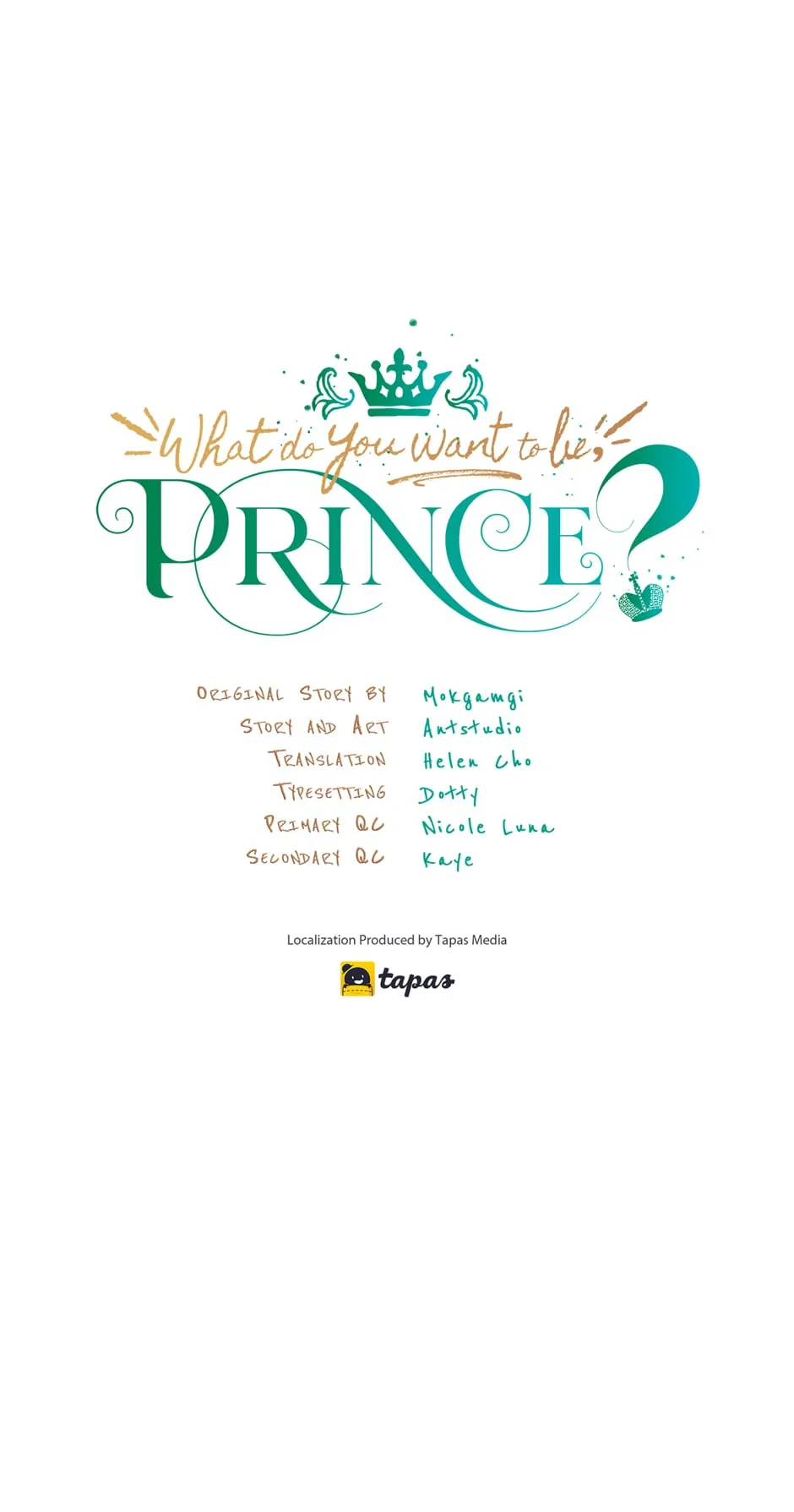Read As You Wish, Prince ENGLISH Manga Online