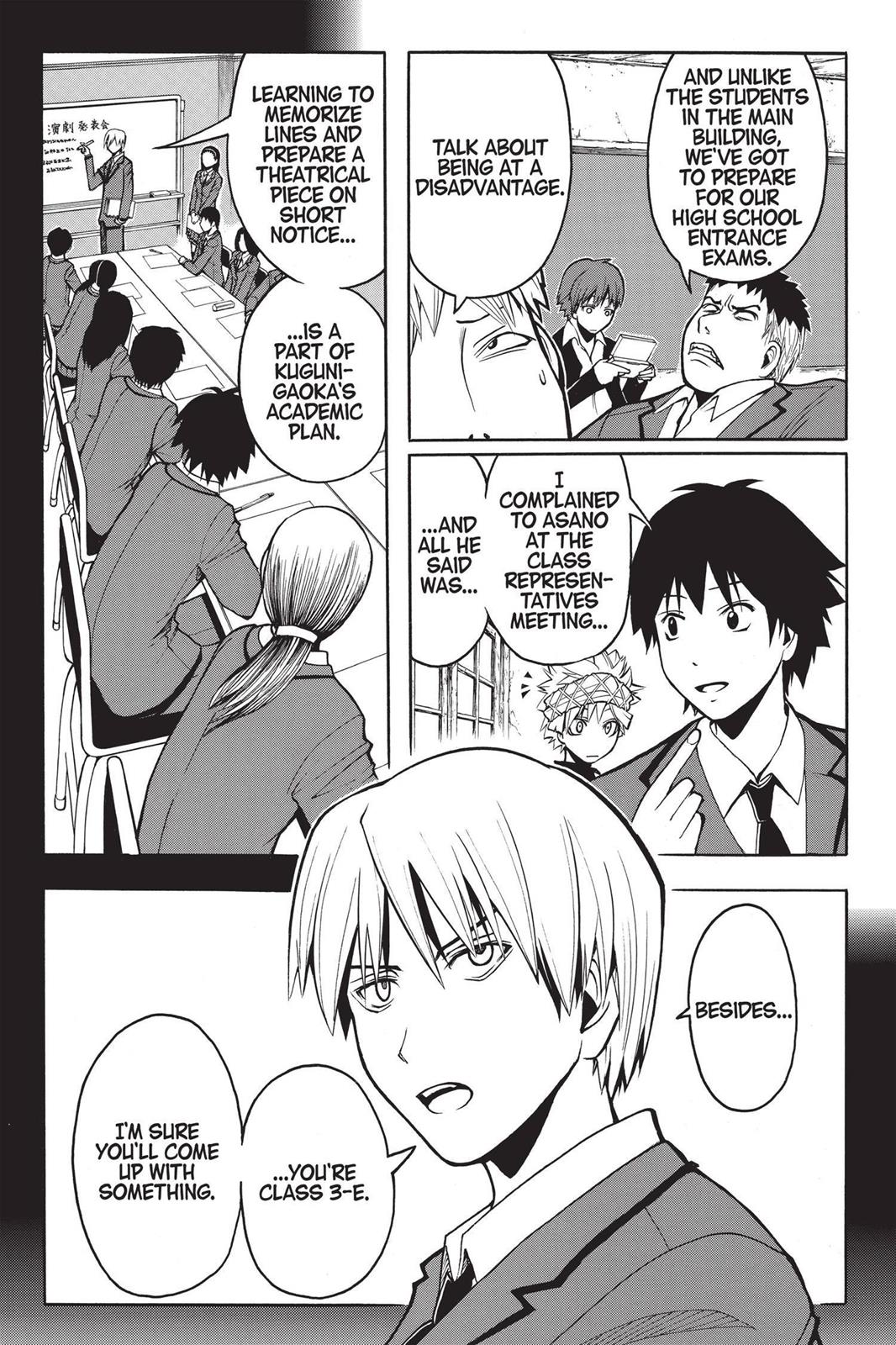 Read Assassination Classroom ENGLISH Manga Online
