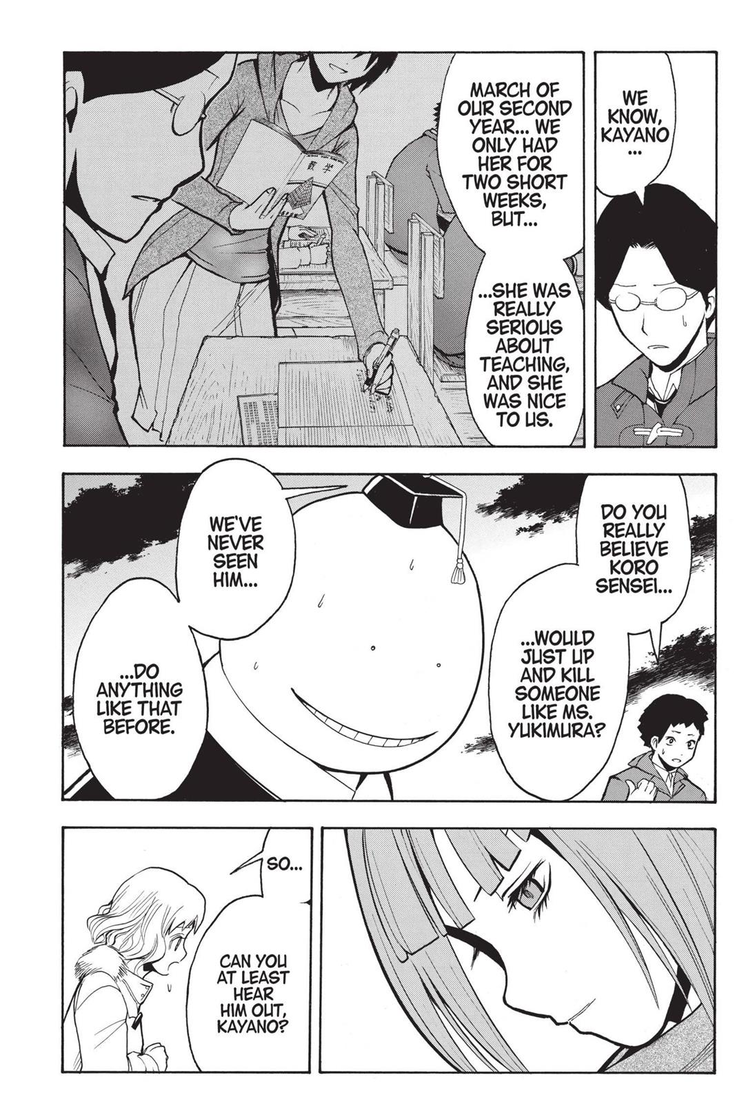 Read Assassination Classroom ENGLISH Manga Online