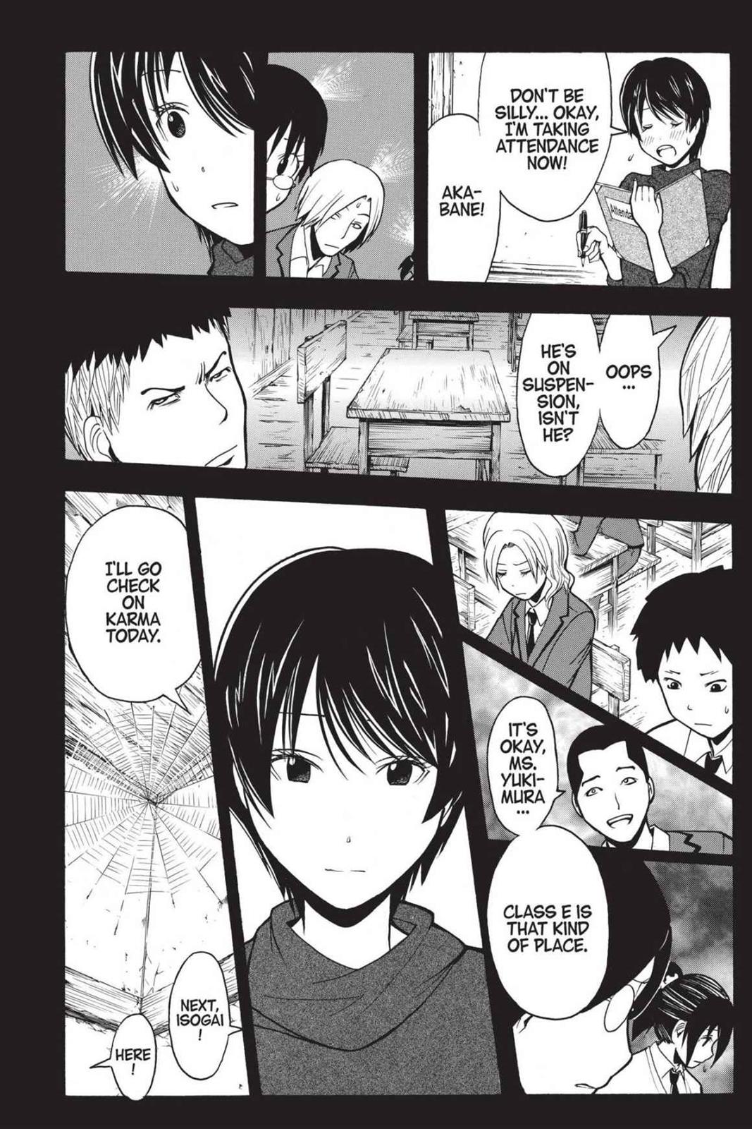 Read Assassination Classroom ENGLISH Manga Online