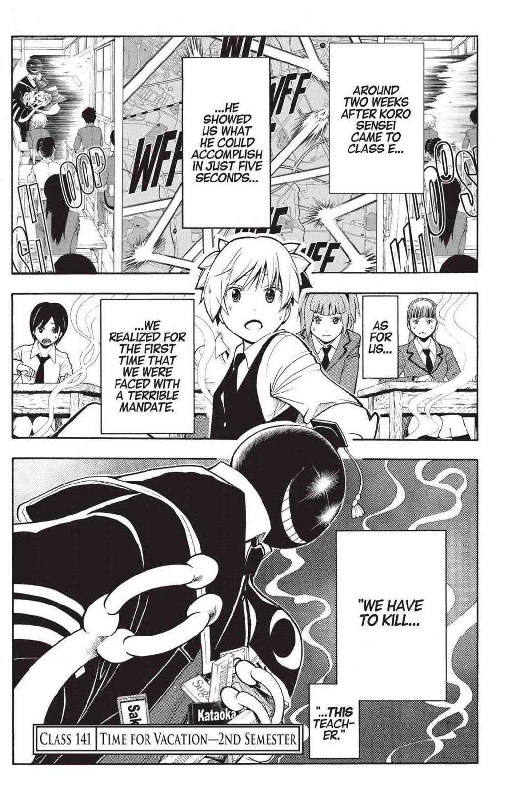 Read Assassination Classroom ENGLISH Manga Online