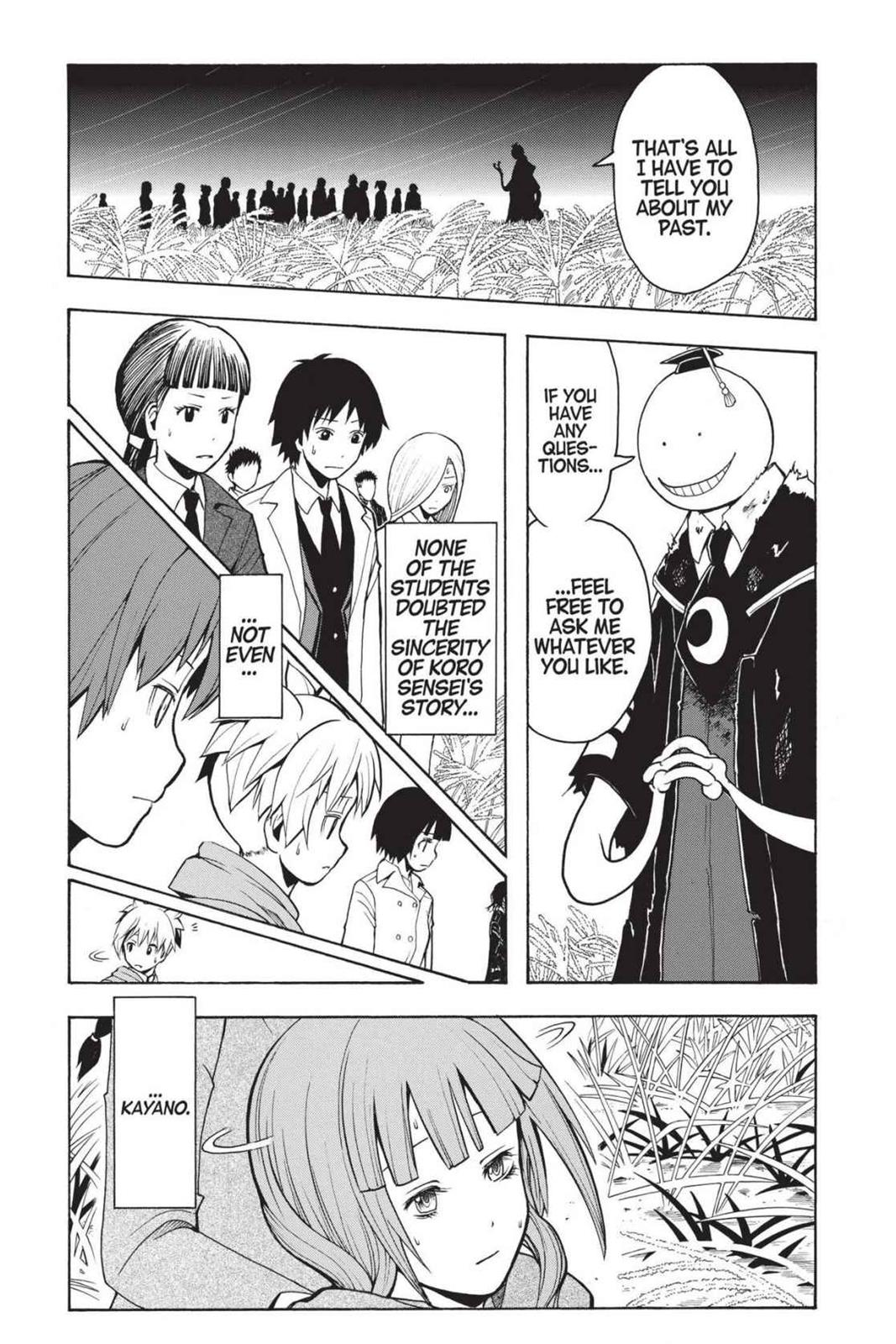 Read Assassination Classroom ENGLISH Manga Online