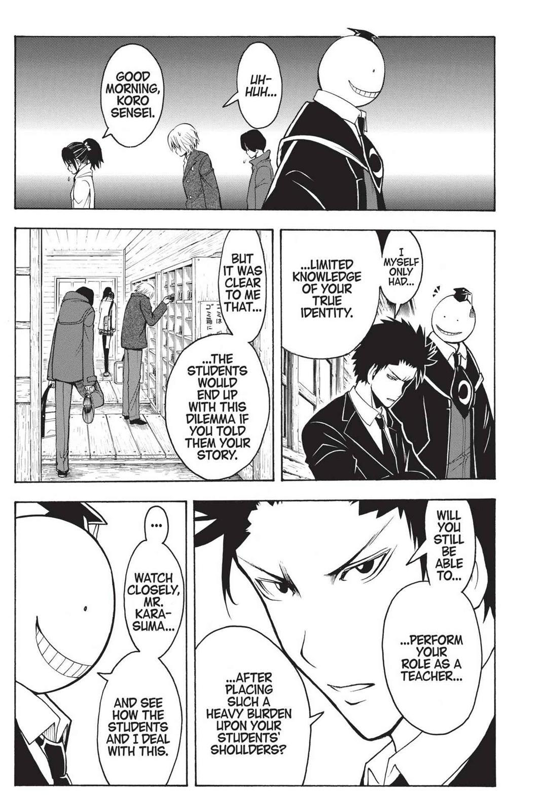 Read Assassination Classroom ENGLISH Manga Online