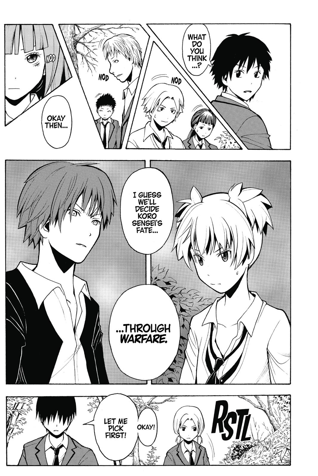 Read Assassination Classroom ENGLISH Manga Online