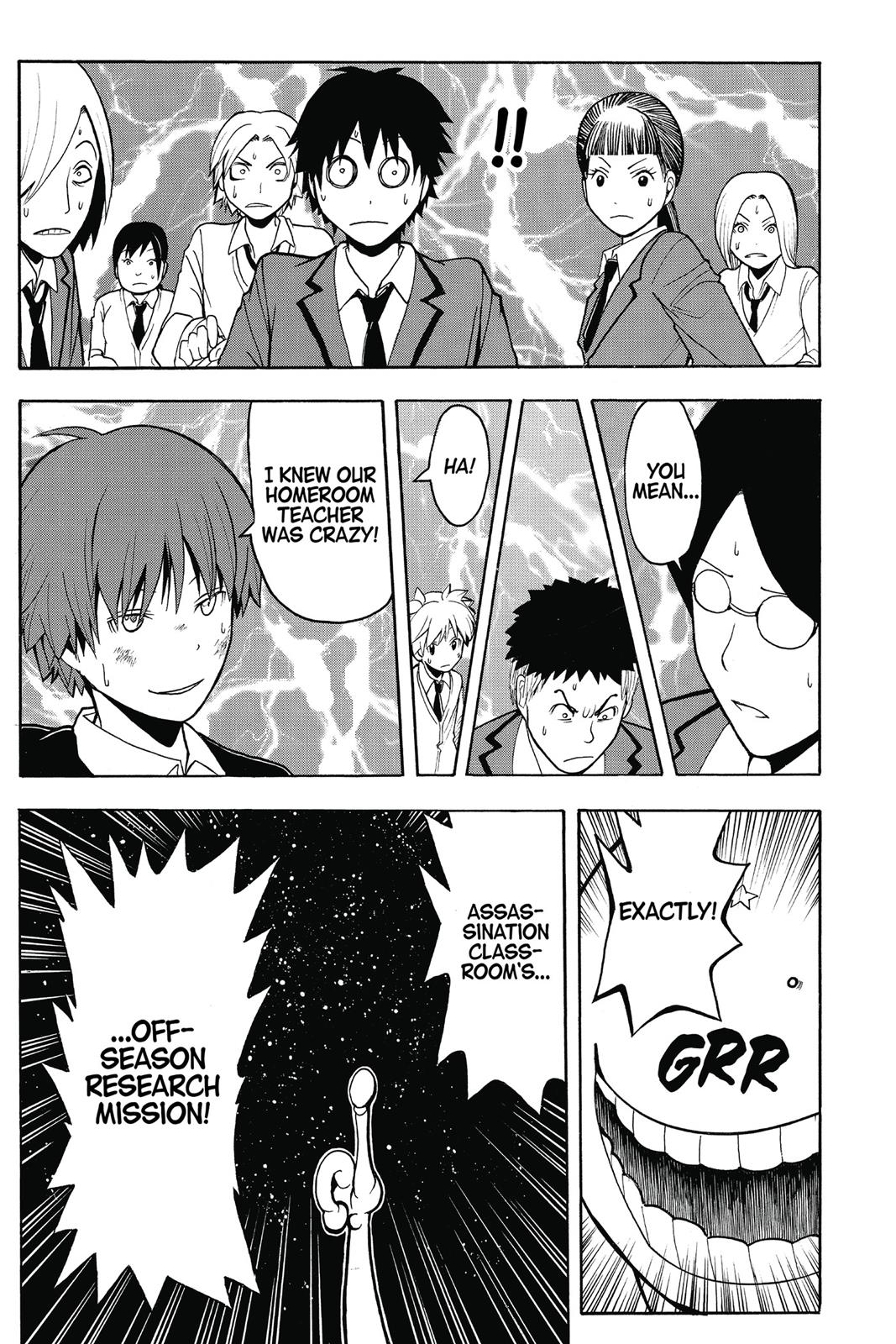 Read Assassination Classroom ENGLISH Manga Online