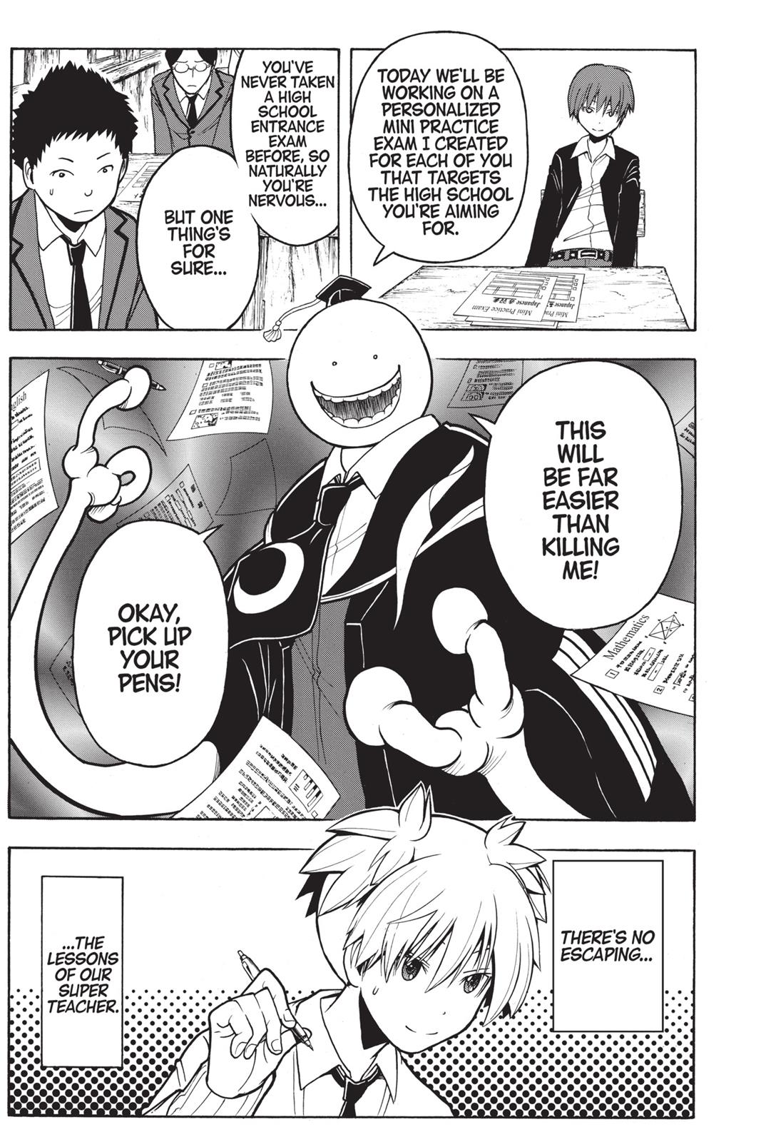 Read Assassination Classroom ENGLISH Manga Online