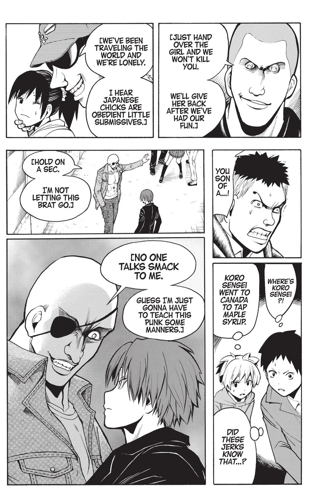 Read Assassination Classroom ENGLISH Manga Online